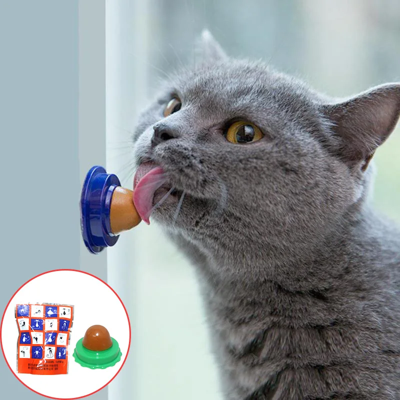 Cat Solid Nutrition Gel Healthy Snacks Catnip Ball Candy Licking Energy Toys Kittens Increase Drinking Water