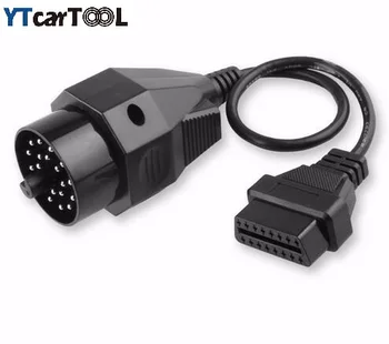 

For BMW 20Pin ODB OBD2 Cable 20Pin to 16Pin Female OBDII Cable for BMW 20 Pin for e35 e36 X5 Z3 series Diagnostic Tool for BMW