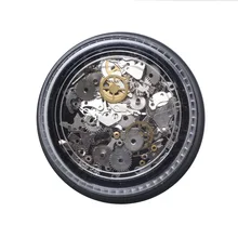 Японский Маникюр DIY время шестерни пара в стиле панк для мужчин машинное оборудование маникюрные украшения патч