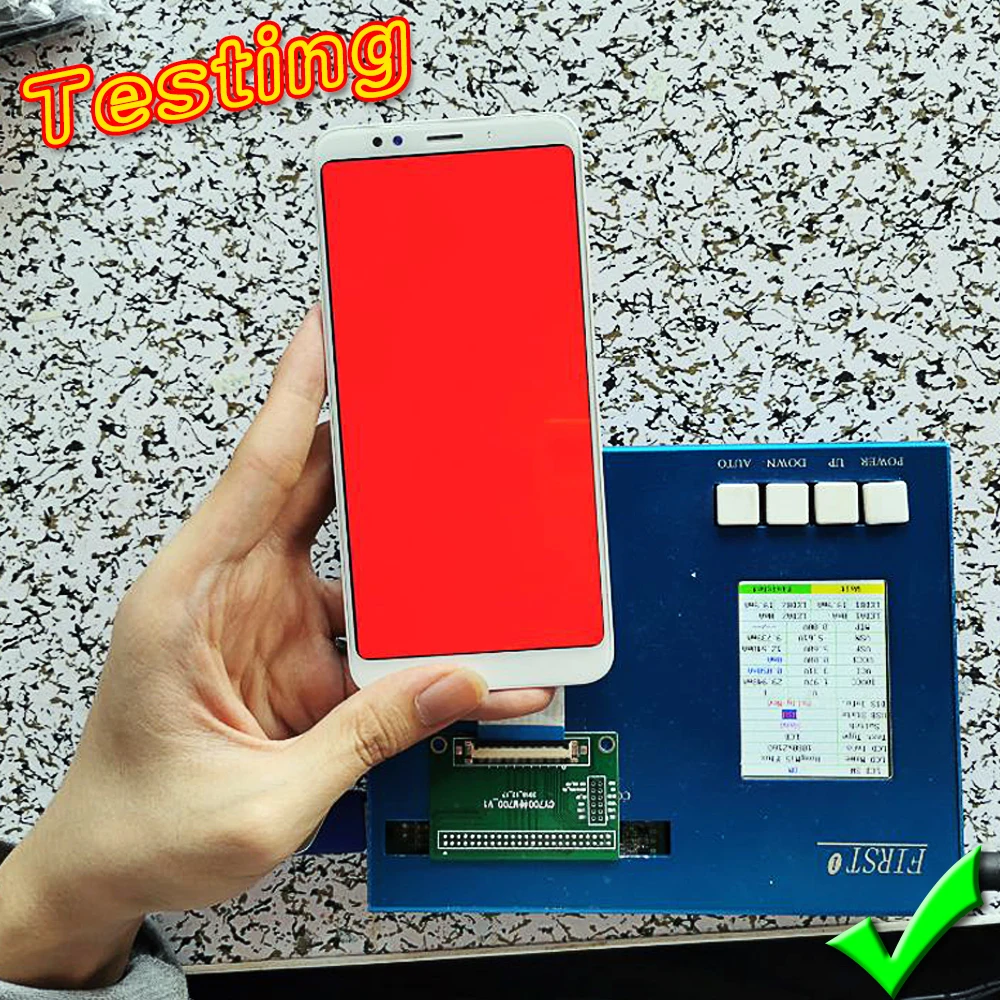 100% протестированный ЖК дисплей для Xiaomi Redmi 5 Plus дигитайзер в сборе сенсорный экран