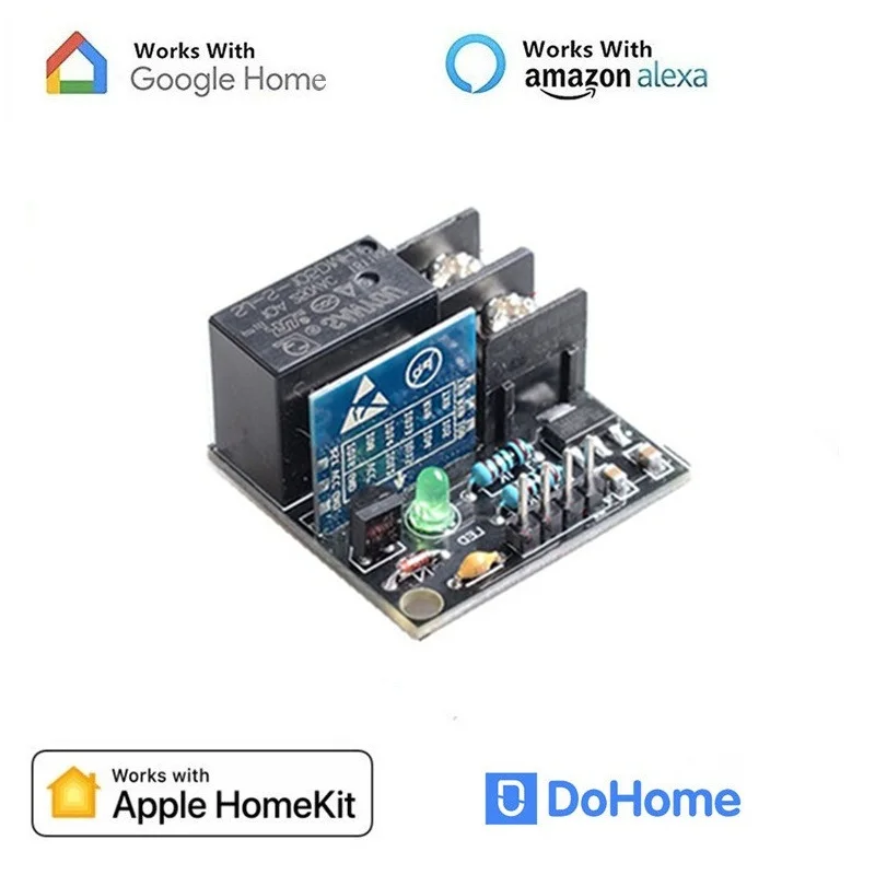 

HomeKit Smart Switch for WiFi Smart Plug Wireless Control Timer DoHome App Voice Control Alexa & Google Assistant
