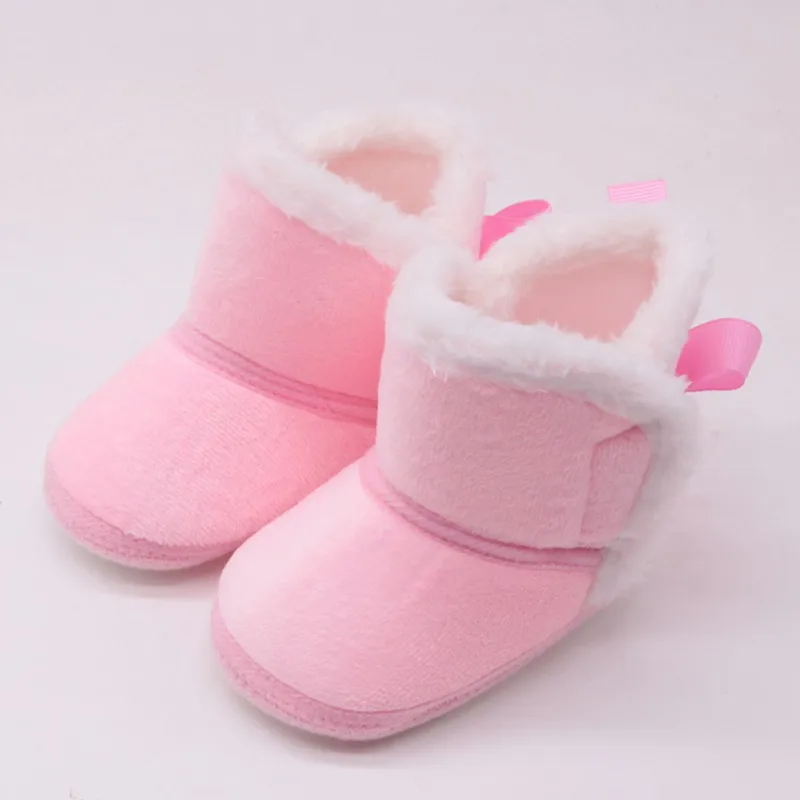 Зимняя детская обувь для мальчиков и девочек, русская зимняя теплая обувь для младенцев, Детские ботиночки из искусственного меха для девочек, кожаные ботинки для маленьких мальчиков