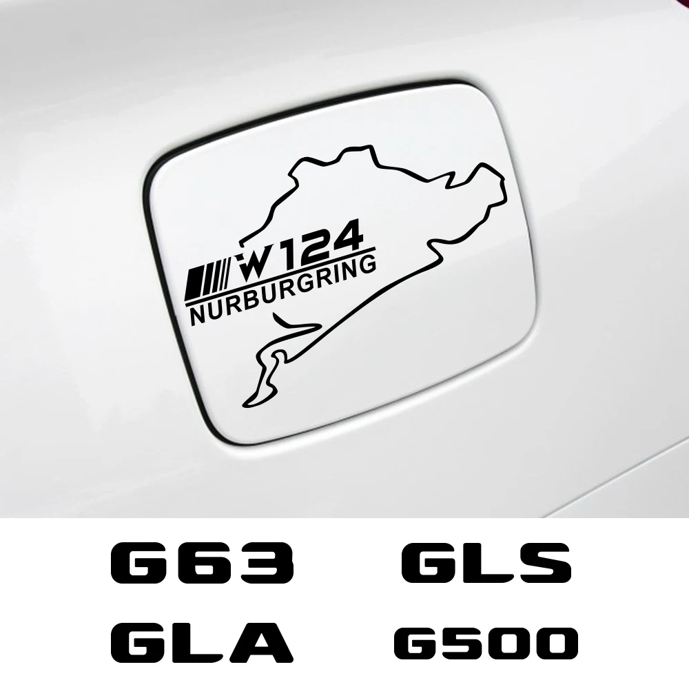 Car Fuel Tank Cap Sticker For Mercedes Benz W124 W203 W204 G63 G350d G500 GLA GLA43 GLB GLC GLC43 GLE GLE63 GLK GLS GLS63 ML | Автомобили