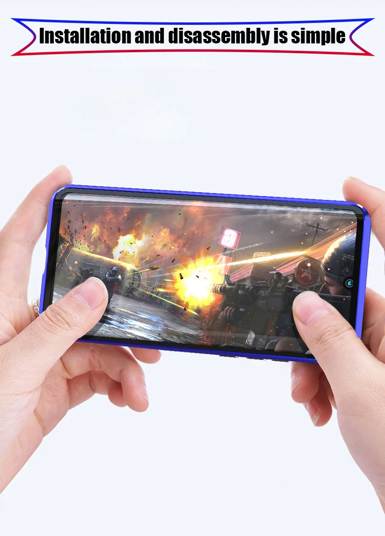 360 полный защитный чехол для телефона huawei P30 Pro, Магнитный чехол для P30 Pro, противоударный металлический Bumber P 30 Pro P30Pro