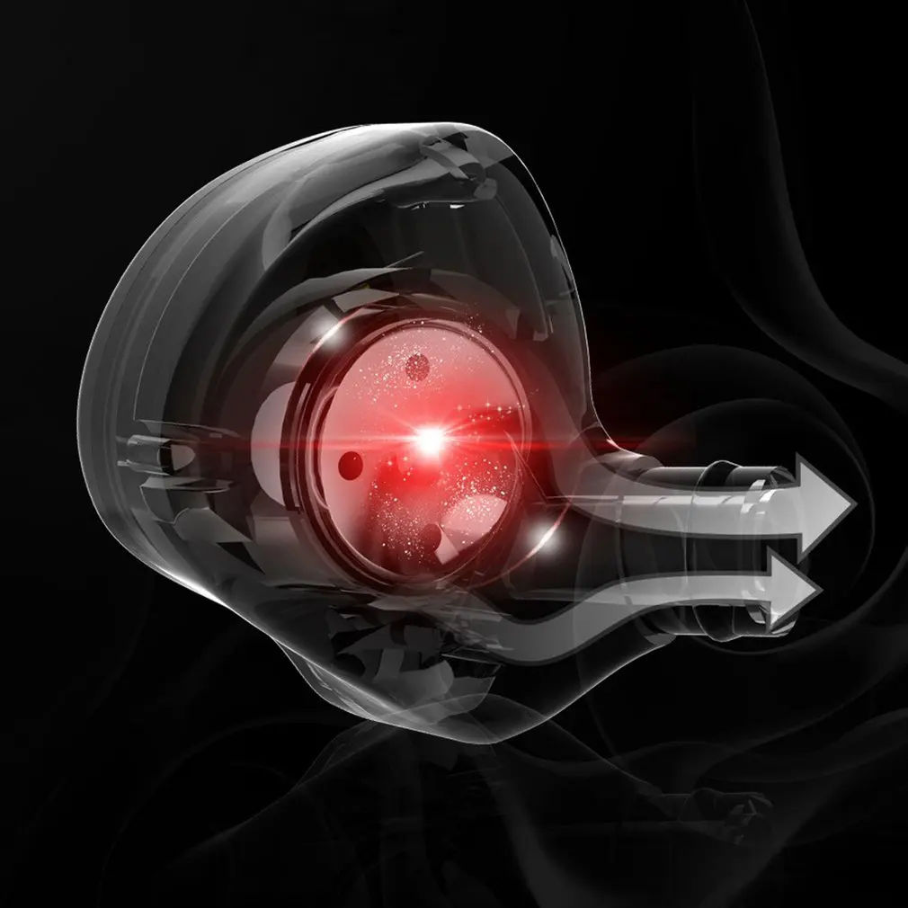 New AK6 Sports Headset Bass Mobile Music Wired Earphone Earplug Type In-ear Earphone Shocking Sound Strong Power