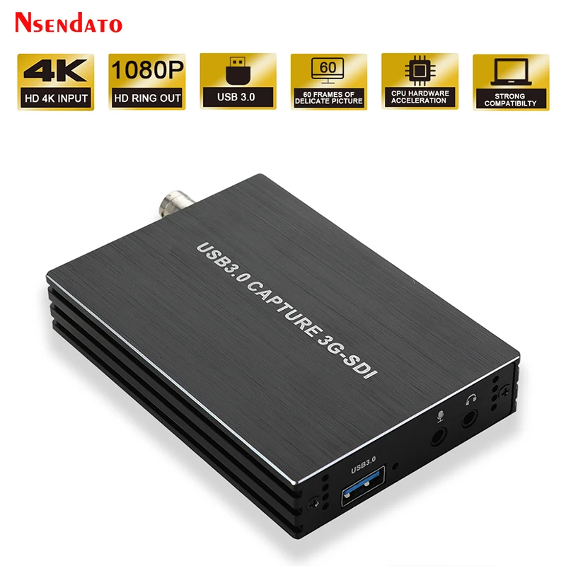 Устройство видеозахвата USB 1080 SDI HD 60fps устройство захвата карт для фото-и