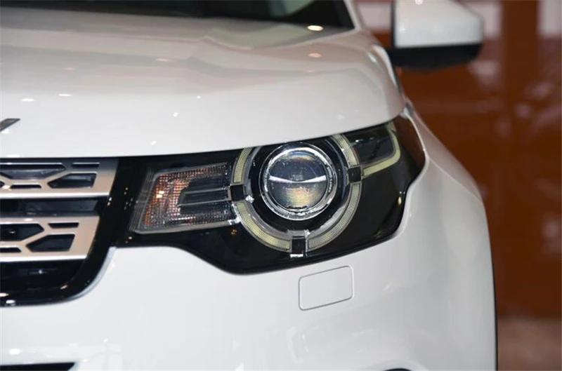 СВЕТОДИОДНЫЙ drl Головной фонарь автомобильный Стайлинг для обнаружения светодиодный фары- для обнаружения двойной луч H7 HID комплект Биксеноновые линзы