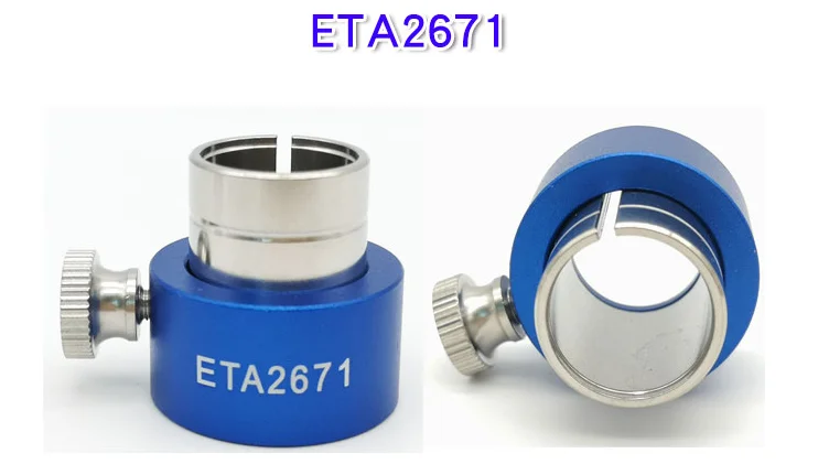 Держатель механизма из нержавеющей стали ETA7750 ETA2836 E2000 ETA2671|watch repair holder|watch case holderbench