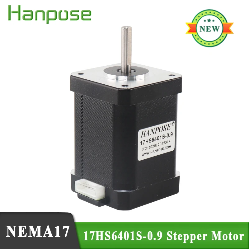 Nema 17 Stepper Motor para Impressora 3d Equipamentos de Monitoramento Lead 70n.cm 1.7a 17hs6401s0.9 Graus 42bygh