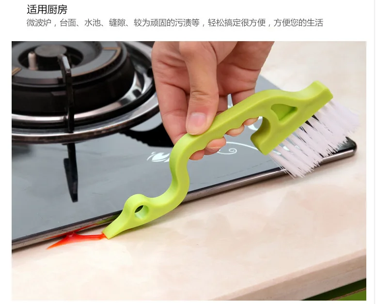Hand-Held Groove Door And Window Gap Brush Kitchen Groove Cleaning Brush Air Conditioner Export Wind Louver Wholesale