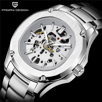 

PAGANI DESIGN Stainless Steel Men's Watch Top Brand Diving Sports Mechanical Watch Sapphire Glass Luxury Fashion Men's Watch