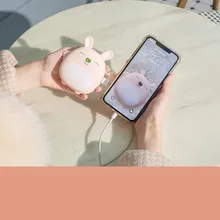 USB перезаряжаемая грелка для рук 6000mAh Электронная маленькая милая портативная Быстрая зарядка для iphone xiaomi для зимы# G2