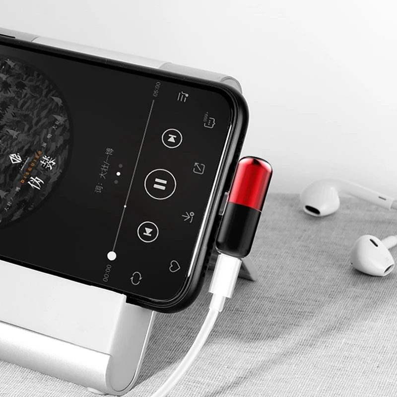 2 в 1 разветвитель для Iphone X/Xs Max/Xr/8/8 Plus/7/7plus/переходник для наушников Наушники ключ-соединитель