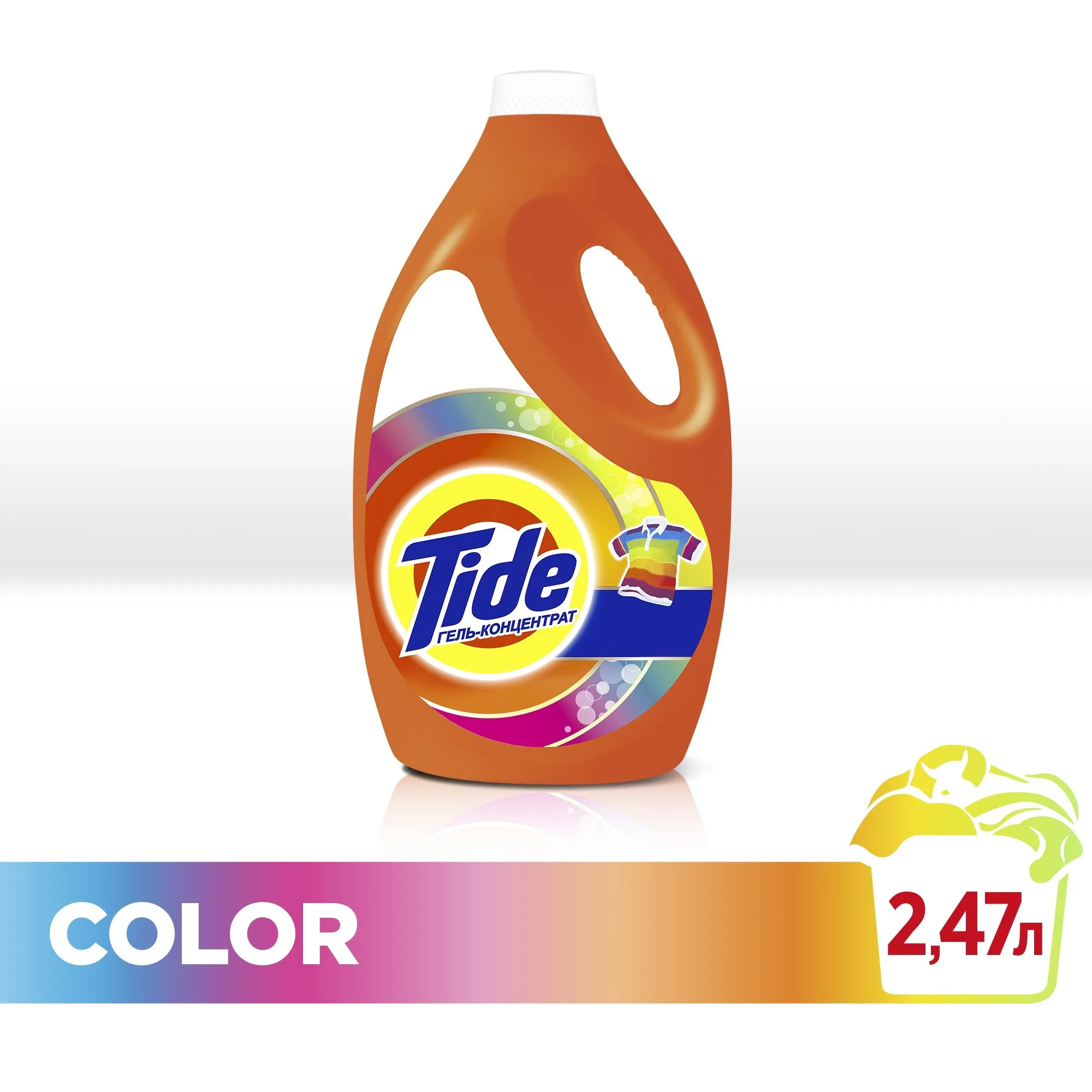 Гель для стирки Tide «Color», 38 стирок, 2,4 л