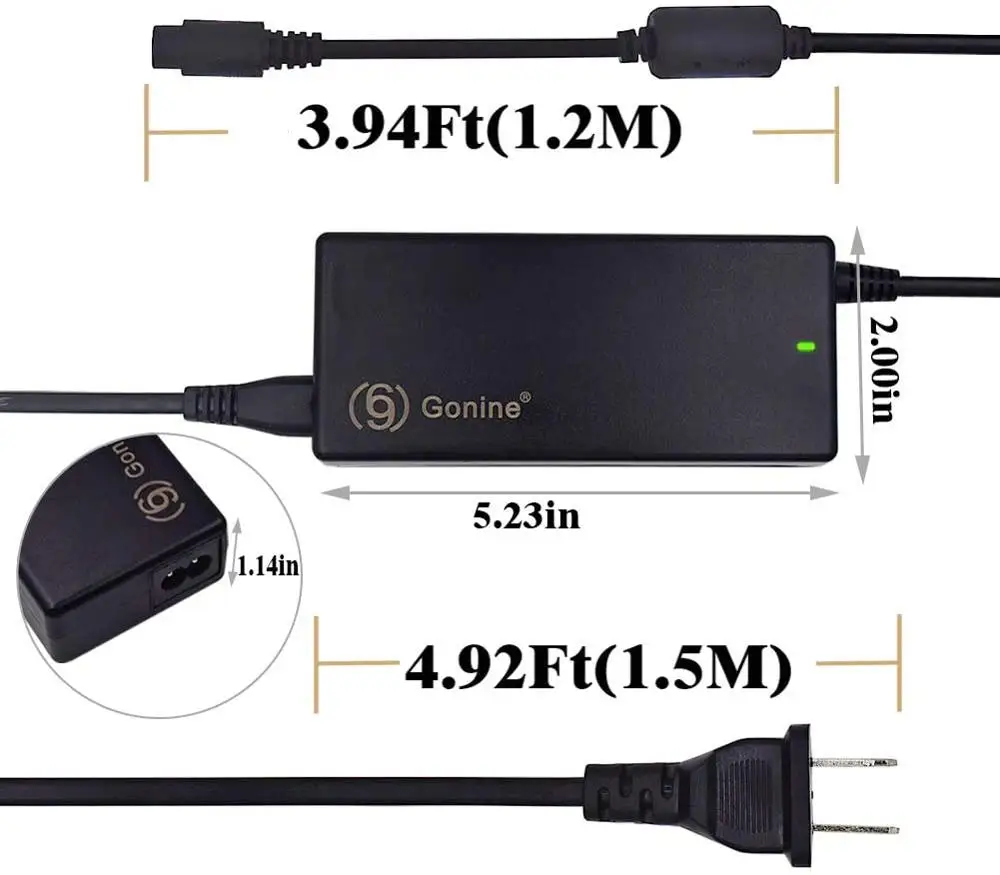 Carregador Universal do Portátil de 90w C.a. 110240v à C.c. 19v 20v 15v 16v Compatível com o Caderno de Lenovo do Gateway de hp Dell Acer Asus Toshiba - Image 5