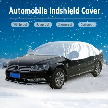 

Universal Automobile Indshield Cover Auto Car Cover Top Roof Sun UV/Rain Protection Outdoor Winter Car Windshield Snow Cover