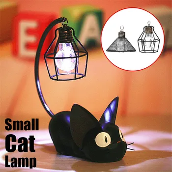 

Smuxi LED Night Light C reative Resin Cat Animal Night Light Ornaments Home Decoration Gift Small Cat Nursery Lamp Breathing