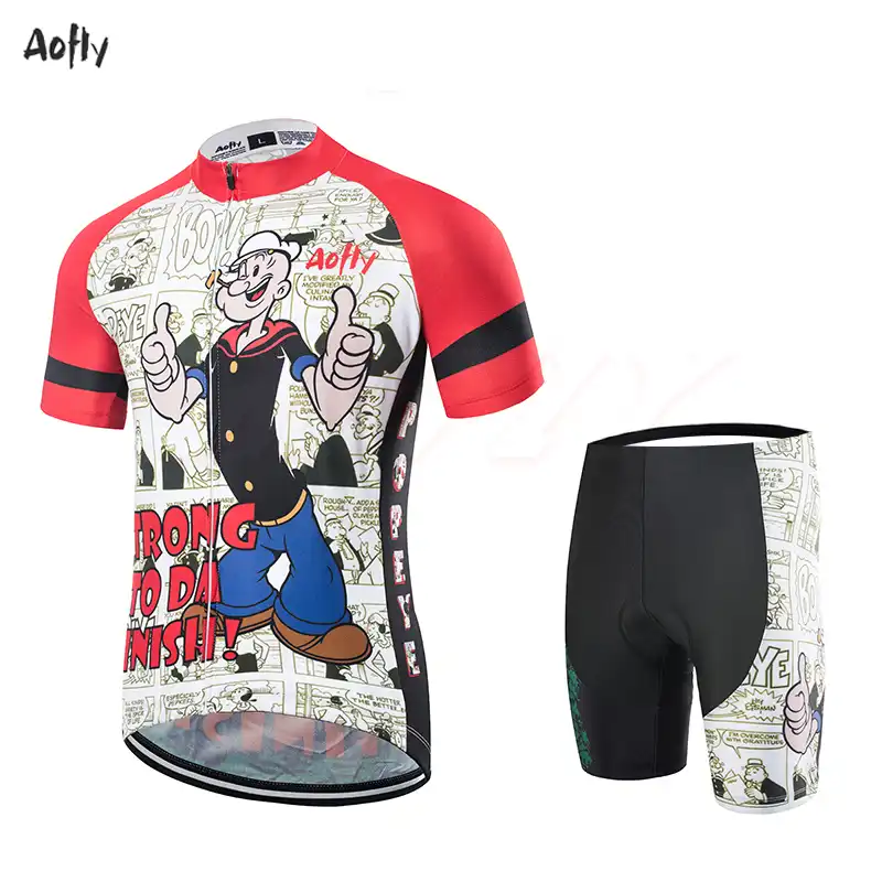 popeye cycling jersey