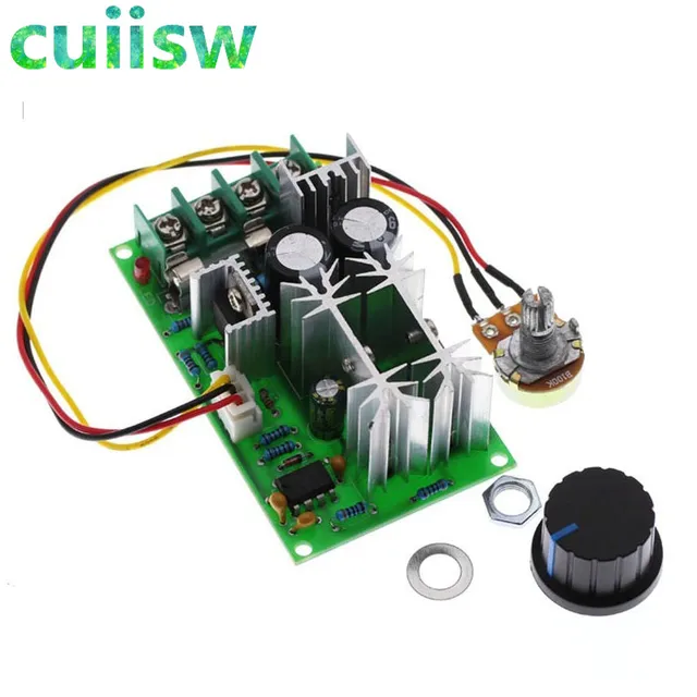 Regolatore Di Velocità PWM DC 12V 20A Dimmer Per Motori Elettrici E Luci