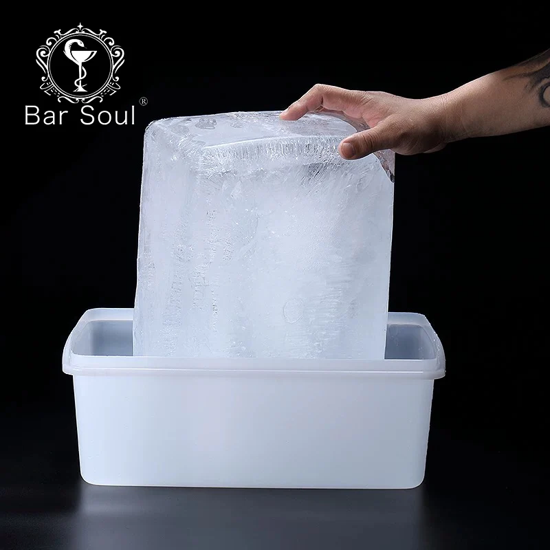 Ice Mold Box One Button Press Ice Cube Maker With Shovel Ice Tray Mold With  Storage Box With Lid Drinkware Kitchen Bar Tool - AliExpress