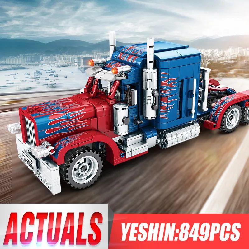 Технический автомобиль Yeshin 701803 игрушки тяжелый контейнер для путешествий модель