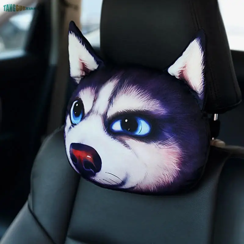 Huskey собака плюшевый игрушечный диван Подушка Талия спинка машинный Поясничный поддержка подголовник кошка мягкие игрушки в виде животных с плюшевой набивкой игрушки подушки