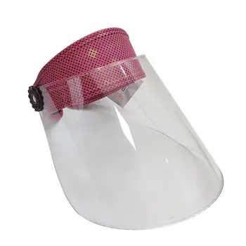 

Women Anti UV Hat Transparent Wide Brim Sun Hat Fashion Summer Clear Topless Plastic Visor Cap Face Sheild Safe Protection