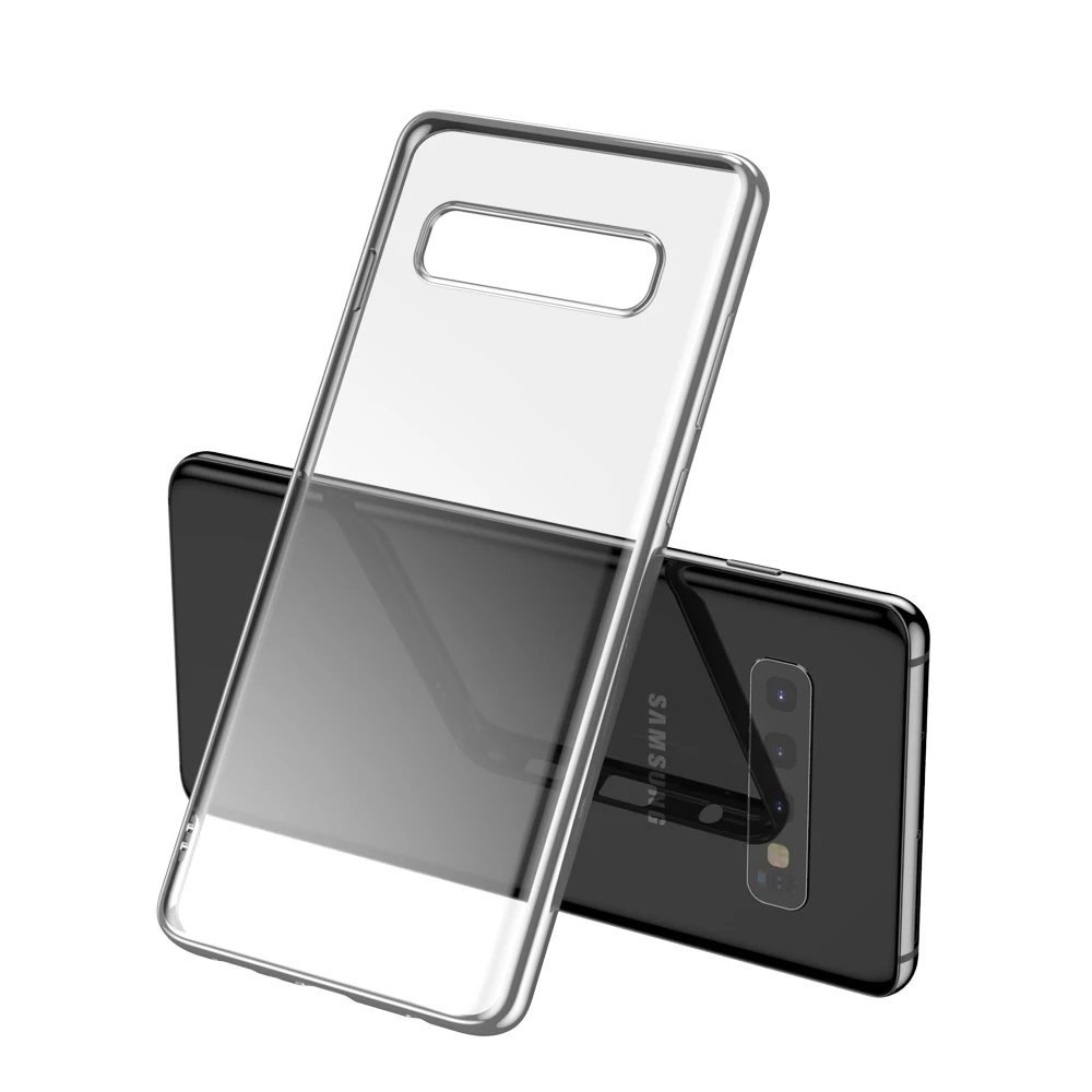 Мягкий прозрачный чехол для samsung Galaxy S8 S9 S10 Plus, Note 8 9 10 Pro M10 M20 M30 A10 A20 A30 A40 A50 A60 A70 A80 чехол на заднюю панель