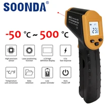 Infrared-Thermometer Temperature-Meter BBQ Home Boiler Oven Bath-Water Digital Non-Contact