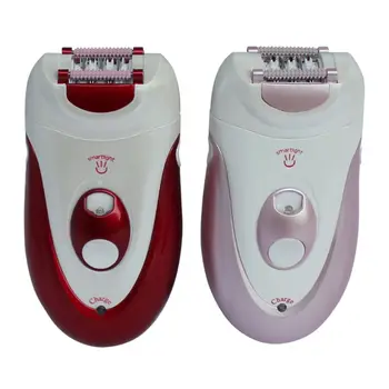 

2 in 1 Battery Powered Wet and Dry Epilator Hair Removal Machine Rechargeable Travel Electric Shaver Lady Hair Trimmer