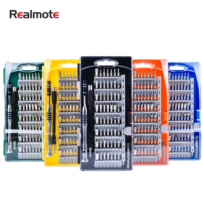 

Realmote 60 In 1 CRV Precision Screwdriver Set Multifunctional Screw Driver Rapair Tools For Phone PC With Handle