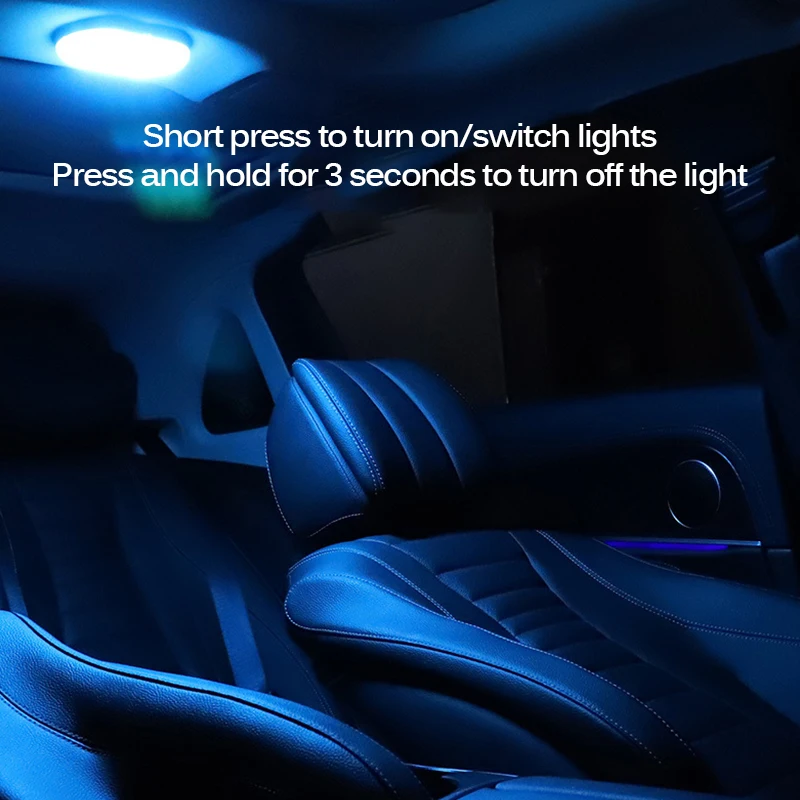 Auto Car LED Reading Lamps Wireless USB Reading Lamp Car Ceiling Lamp