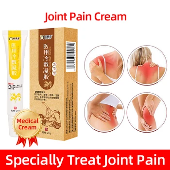 

Joint Pain Medical Cold-compress Gel Treat Muscle Sprain Knee Waist Pain Hand Shoulder Bruises Swelling Sore Relief Care Cream