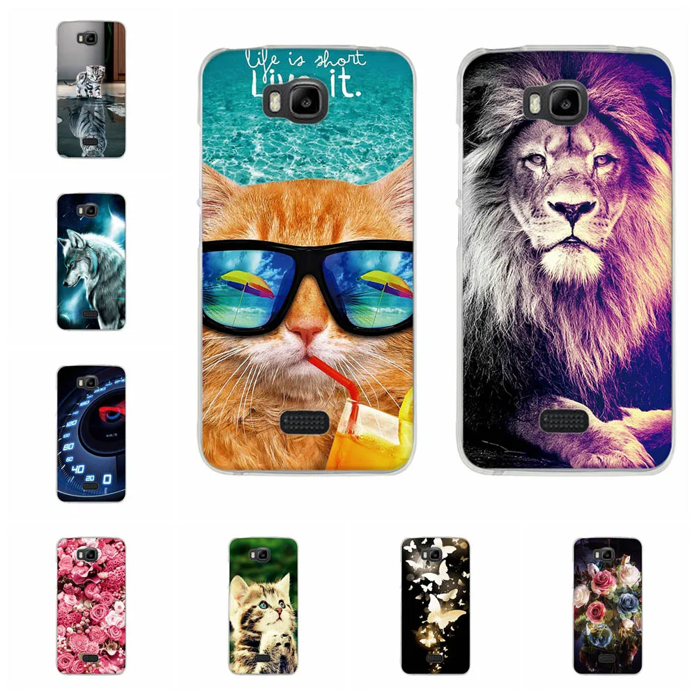 Case Cover For Huawei Honor Bee/Huawei Y5C/Huawei Y541 y560-u02 Phone Silicone TPU Bee y541 y541-u02 | Мобильные телефоны и