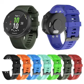 

Soft Watch wriststrap for Garmin Forerunner 45 men women Sport Silicone Replacement Smart watch bracelet Wristband Band Strap