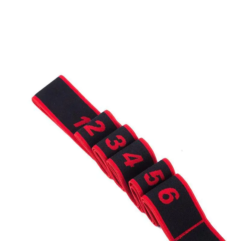 Женский ремень для йоги эластичный пояс растяжки мышц регулируемый инструмент