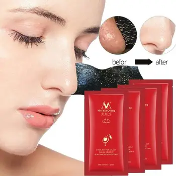 

Nose Head Deep Cleansing Sticker Blackhead Remover Acne Treatment Shrink Pores Black Peel Mask Cleansing Strips