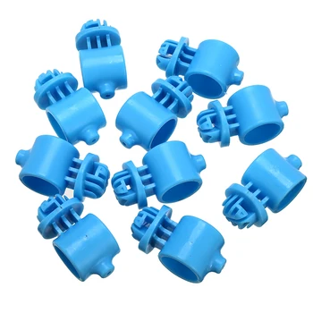 

10pcs/set 25mm Ring Insulator Bearing Rod Insulator Electronic Fence Accessories Wood Post Polyrope Insulator for Electric Fence