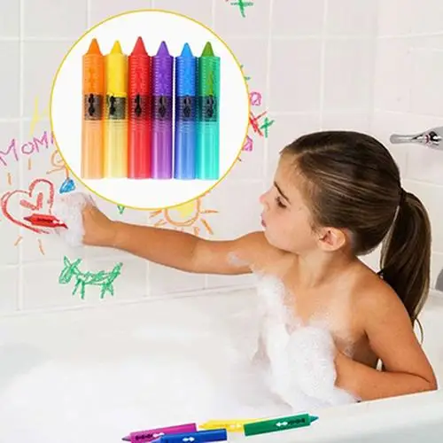 Tub Works Bath Paint Sticks™ Bath Toy, 12 Count, Nontoxic, Washable  Bathtub Paint for Kids & Toddlers, Twistable Sticks Draw Smoothly on Tub  Walls