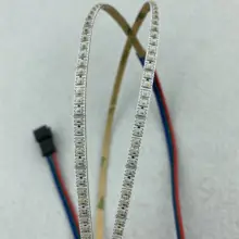 150leds/50cm/ WS2812C-2020 /led faixa de pixel endereçável; flexível/dc5v/rgb cor completa/ip20/branco pcb/4mm de largura pcb/0.5m de comprimento/