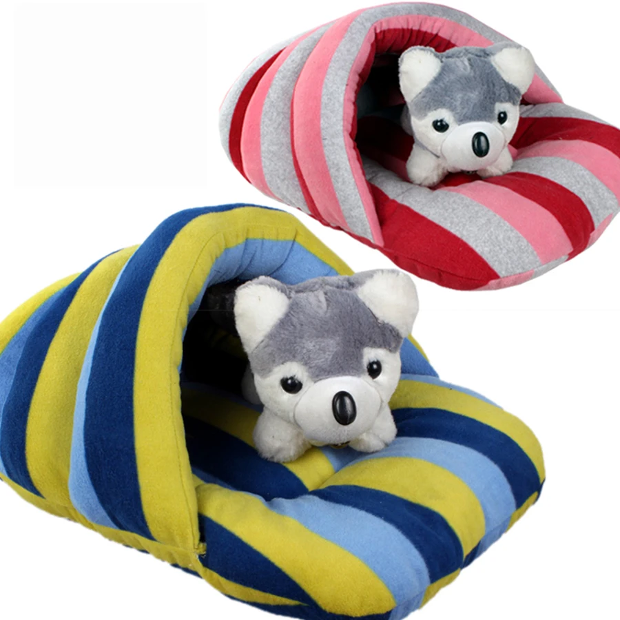 Cushion Bed Cat Travel Mat Foldable Dog Washable Puppy Kennel Soft Pad Nest Fence Lit De Chien Animals Tools DD6GW | Дом и сад