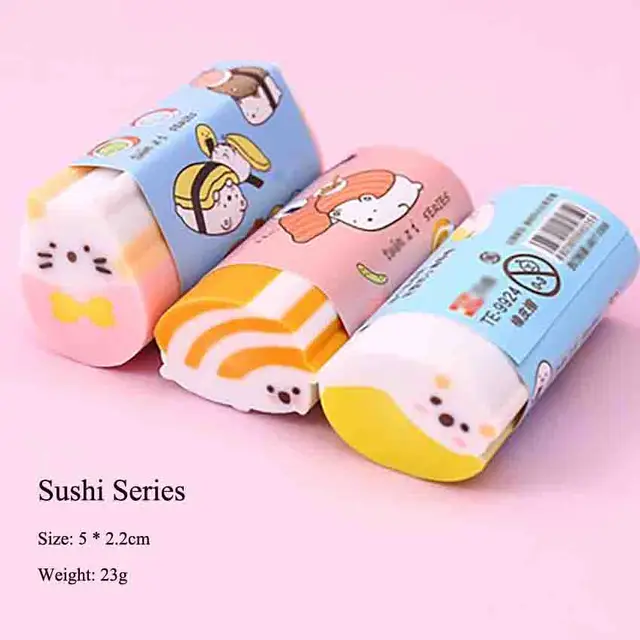 1pcクリエイティブ色のゴム消しゴムかわいい食品クマ鉛筆子供のためのライティングデッサン消しゴムオフィス文具用品 Aliexpress オフィス用品 学用品