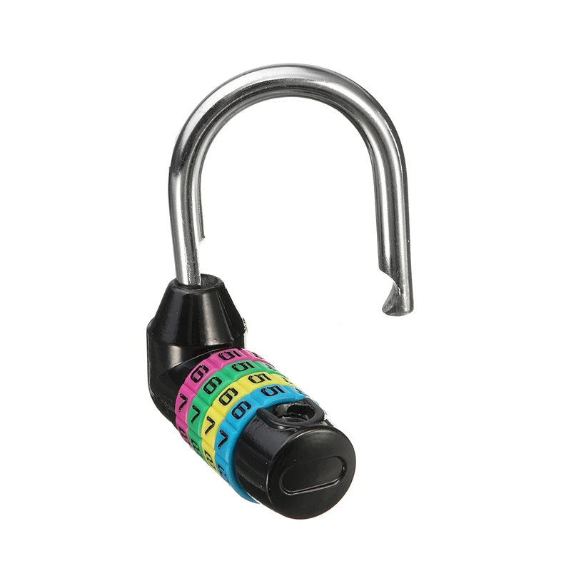 Safety Lock Resettab 4 Digit Number Code Password combination lock digit combination lock mini padlock security padlock travel padlock luggage padlock Padlock Security Password Gym Padlock