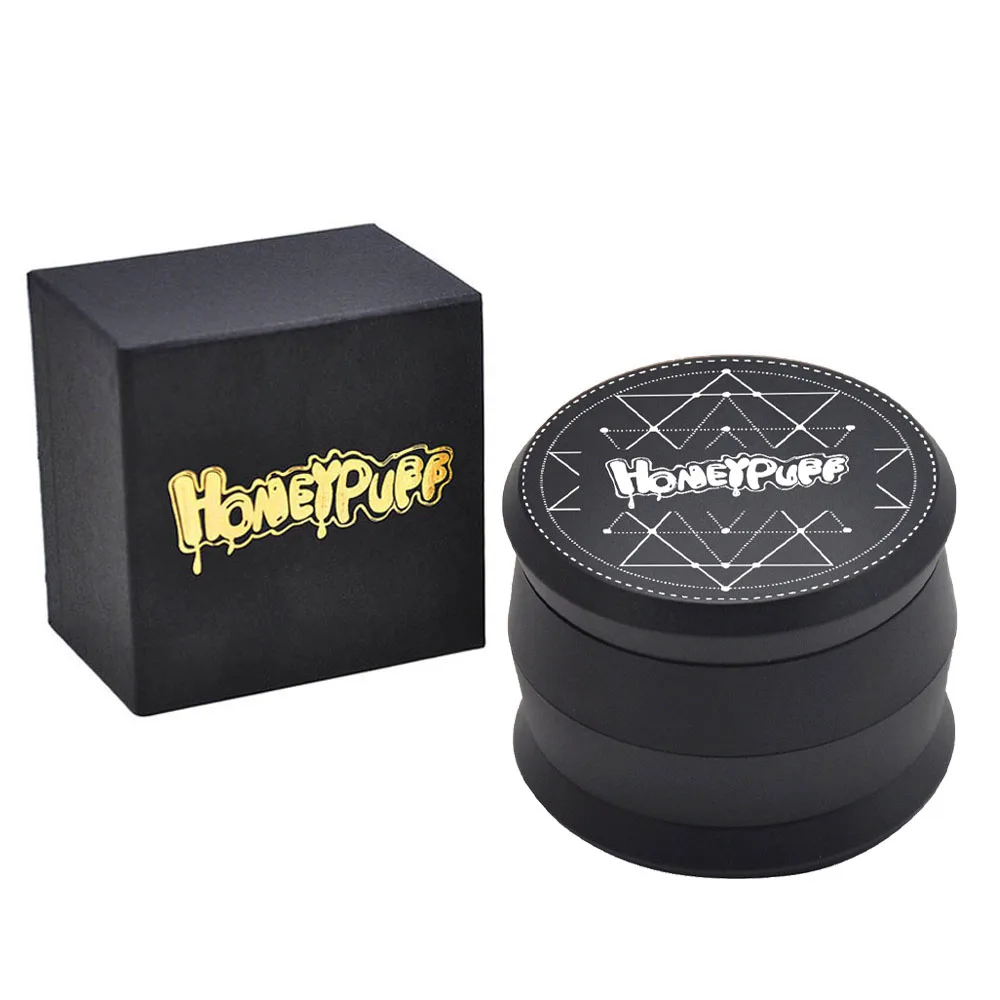 HONEYPUFF травы Точильщик табак Новый Дизайн точильщика барабана Стиль