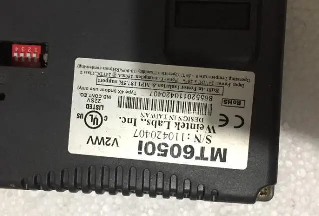 MT6050I V2WV используется один, сенсорный экран, хорошо работает