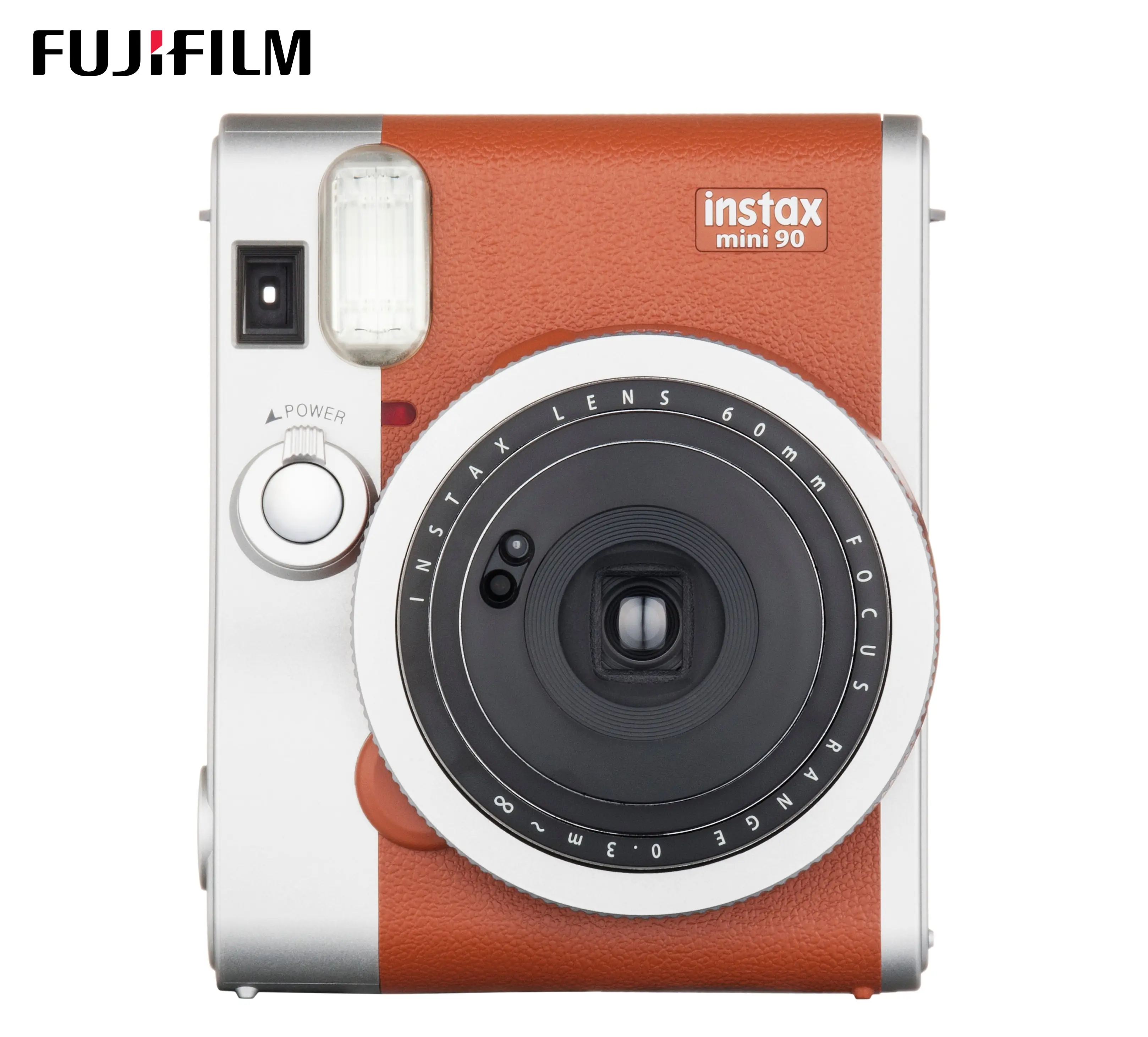 Камера моментальной печати Fujifilm Instax / Фотоаппарат INSTAX MINI 90 Neo Classic Brown | Электроника