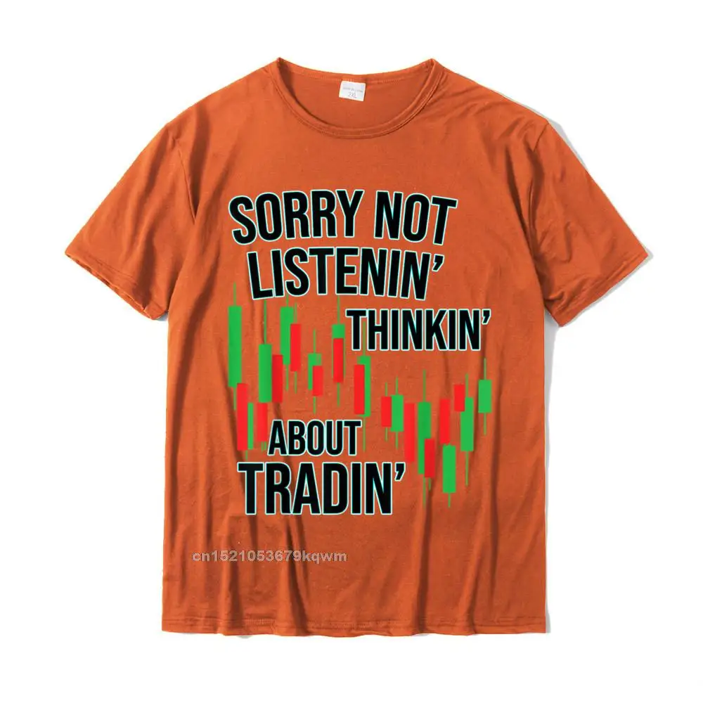 Family T-Shirt for Male Normal Summer Autumn Tops Shirts Short Sleeve Funny comfortable T Shirt O-Neck 100% Cotton Funny Day Trading Quote Stock Market Gifts T-Shirt__4312 orange
