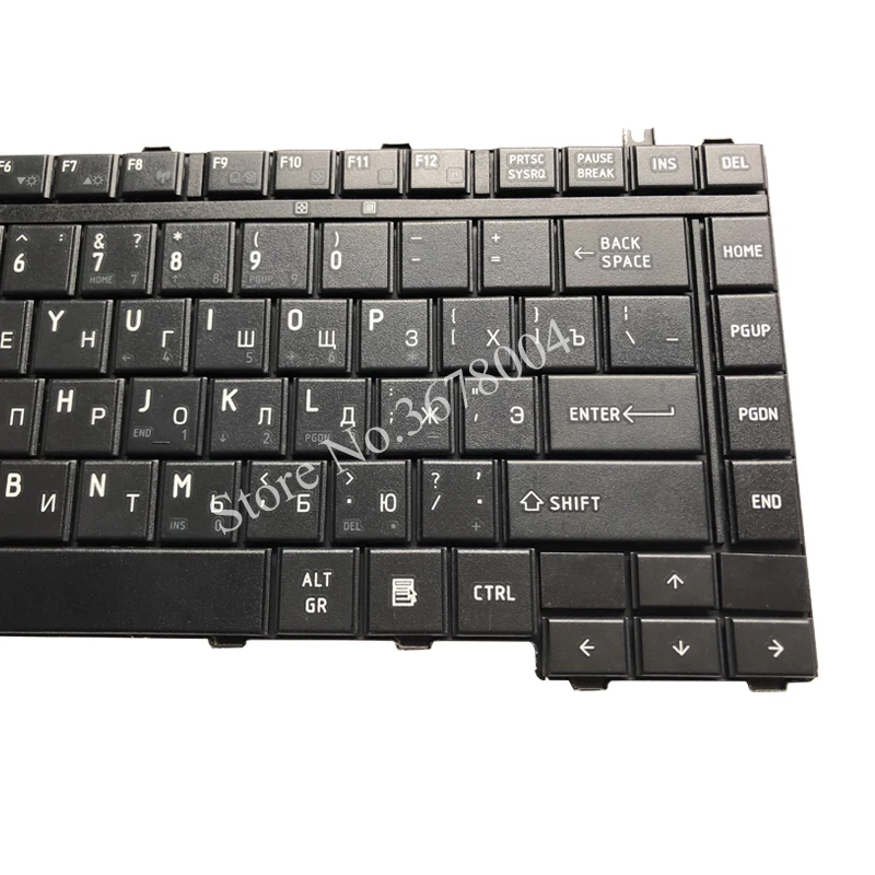 Новая русская клавиатура для ноутбука Toshiba Satellite A200 A205 A210 A215 A300 A305 A305D A350 A350D A355 M300 M200 M305 ру черный Клавиатура