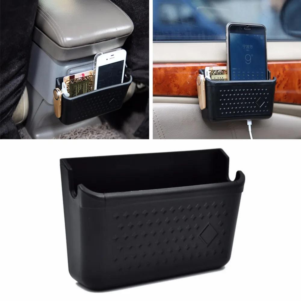 

1 PC Phone Box Holder Pocket Organizer Car Muti-fuction Storage Pouch Bag Store