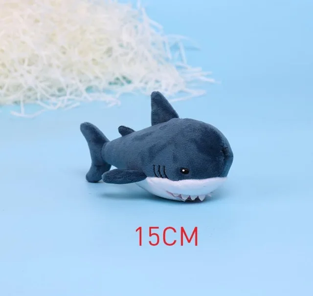 15cm plush blue 1 шт., 80-140 см, большой размер, Акула, плюшевая игрушка, мягкая, мягкая, спелгоед, животное, подушка для чтения, для подарка на день рождения, подушка, подарок для детей - Цвет: 15cm plush blue